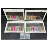 1940 Famous Americans Series Postage Stamps