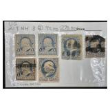 1860-1926 Benjamin Franklin United States Postage Stamps