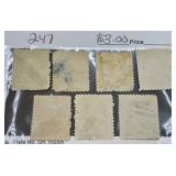 1860-1926 Benjamin Franklin United States Postage Stamps