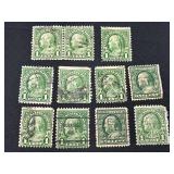 1860-1926 Benjamin Franklin United States Postage Stamps