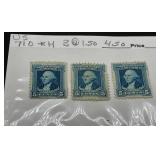 United States Postage Stamps and Postage Due Stamps plus some Scott #700 and 800