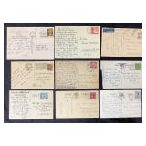 Collection of Vintage Postcards from Around the World
