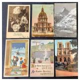 Collection of Vintage Postcards from Around the World