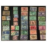 Collection of United States Postage Stamps from the 1920