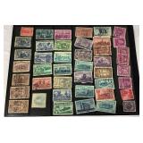 Collection of United States Postage Stamps from the 1920