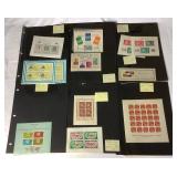 Worldwide Commerative and Souvenior Postage Stamp Sheets