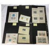 Worldwide Commerative and Souvenior Postage Stamp Sheets