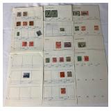 Postage Stamps from Around the World - Various Years and Issues