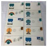 United Nations First Day Covers, Covers, Registered Mail, Stamp Folders and more