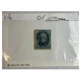 United States Postage Stamps Scott #147, #153, #157, #158, #178, #179, #182 and #184