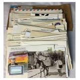 Collection of International First Day Covers, Postcards, Commemorative Envelopes, Commerative Stamps and more