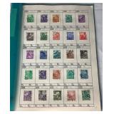 Album of East Germany Stamps