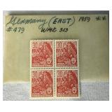 Album of East Germany Stamps