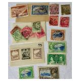 Small Box Full of a Multitude of International Stamps