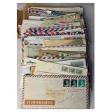 Large Selection of Air Mail Covers from Worldwide Destinations