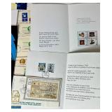 Large Array of First Day Issues, Souvenir Sheets, Souvenir Cards, Commemorative Stamps and more