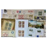 Large Array of First Day Issues, Souvenir Sheets, Souvenir Cards, Commemorative Stamps and more