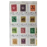 Postage Stamps from Germany and Bavarian States dating back to 1850