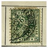 Postage Stamps from Germany and Bavarian States dating back to 1850