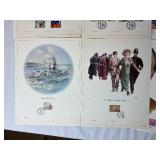 Bundle of First Day Lithographs, Souvenir Cards, First Day of Issue and more