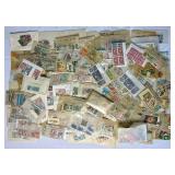 Small Bin of Sleeved International Stamps