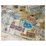 Small Bin of Sleeved International Stamps
