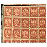 Two Albums of International Postage Stamps Mint Sheets