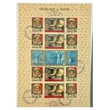 Two Albums of International Postage Stamps Mint Sheets