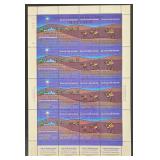 Two Albums of International Postage Stamps Mint Sheets