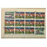 Two Albums of International Postage Stamps Mint Sheets