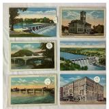 Selection of Vintage Postcards from Around the Globe
