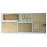 Variety of Vintage International Prepaid Postal Cards and Registered Letters