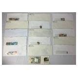 15 Envelopes of International Stamps Lot #6