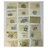 Box Full of an Assortment of International Stamps