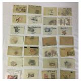 Box Full of an Assortment of International Stamps