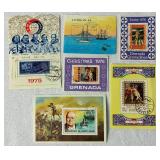 Commerative, Special Issue and Souvenior Global Stamps Collection