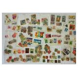 Collection of International Postage Stamps - Many from Turn of the Century