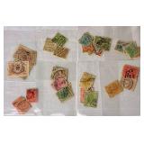 Collection of International Postage Stamps - Many from Turn of the Century