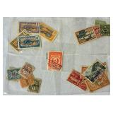 Collection of International Postage Stamps - Many from Turn of the Century