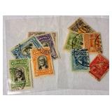 Collection of International Postage Stamps - Many from Turn of the Century