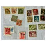 Collection of International Postage Stamps - Many from Turn of the Century