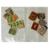 Collection of International Postage Stamps - Many from Turn of the Century