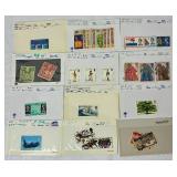Large Assortment of Postage Stamps from Great Britain Lot 1