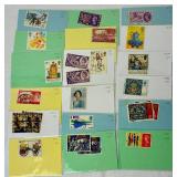 Large Assortment of Postage Stamps from Great Britain Lot 1