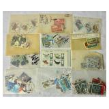 Large Assortment of Postage Stamps from Great Britain Lot 1