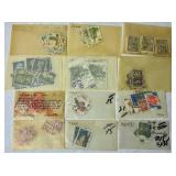 Large Assortment of Postage Stamps from Great Britain Lot 1