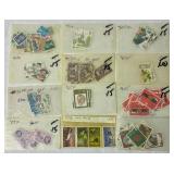 Large Assortment of Postage Stamps from Great Britain Lot 1