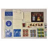 Assortment of Postage Stamps from Great Britain with Many from the Royal Family