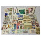 Sheets and Blocks of International Postage Stamps Lot #1