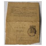 International Receipts and Documents with Stamps